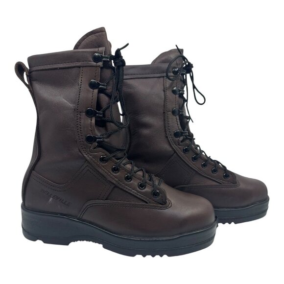 Belleville 330ST Boots Unisex Mn. 6.0 Wide Steel Toe Wet Weather US Navy Flight